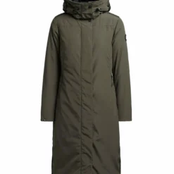 Khujo Wintermäntel Mantel Abella Frauen Oliv