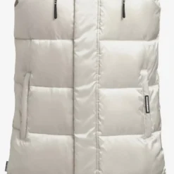 Khujo Westen Weste Tourin Frauen Perlweiß