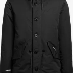 Khujo Parka Mantel Terra Männer Schwarz