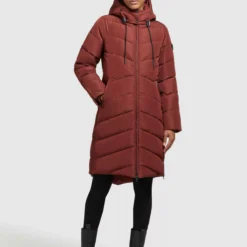 Khujo Wintermäntel Mantel Huba Frauen Karminrot -Khujo Verkaufsshop bd6641346a03cbdbf345d12e6614c1d6 scaled