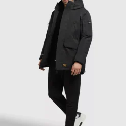 Khujo Winterjacken Winterjacke Bates Männer Schwarz -Khujo Verkaufsshop befe86f6e1bcf54a49387e046a2d8a9e scaled