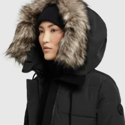 Khujo Wintermäntel Mantel LOLL Frauen Schwarz -Khujo Verkaufsshop c621ed3746a3386ac34361c1bb1224ab scaled