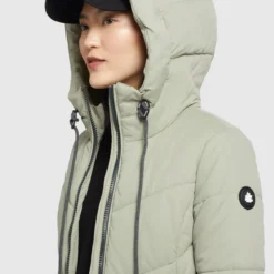 Khujo Wintermäntel Mantel Aribay 3 Frauen Pastellgrün -Khujo Verkaufsshop ce1df61d40f6a656407cb5e057cc4dfd scaled