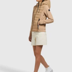 Khujo Outdoorjacken Jacke Ghita Frauen Beige -Khujo Verkaufsshop d08ffeee27754ee5438052ca77780b81 scaled