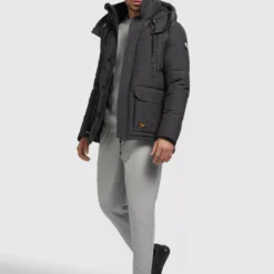 Khujo Winterjacken Winterjacke Primero Männer Dunkelgrau -Khujo Verkaufsshop d9d413cd9266b1a4a8a9a581918160fe scaled