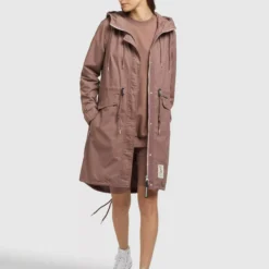 Khujo Parka Mantel NANDA3 Frauen Mauve -Khujo Verkaufsshop da70fb25d61db666a90ef3c1650b27ea scaled