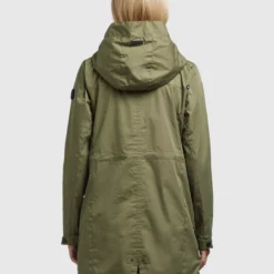Khujo Parka Mantel Aira Frauen Oliv -Khujo Verkaufsshop db1aab8178f7c2a910e4bb7544471549 scaled
