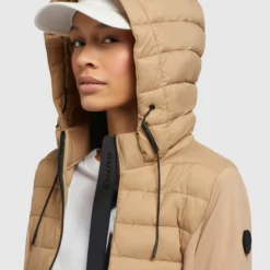 Khujo Outdoorjacken Jacke Ghita Frauen Beige -Khujo Verkaufsshop df2c5efdee972ed69595f0d80e29c385 scaled