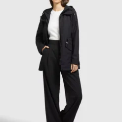 Khujo Parka Übergangsjacke FELINA Frauen Schwarz -Khujo Verkaufsshop e09ccb301ace4c040839d848da601d0f scaled