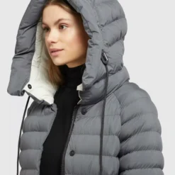 Khujo Wintermäntel Mantel Niana Frauen Anthrazit -Khujo Verkaufsshop e20bc6db7cccb60cd88fa1eef681789e scaled