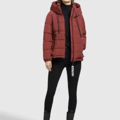 Khujo Winterjacken Jacke Joilee Frauen Pastellrot -Khujo Verkaufsshop e61a81bdafe56f4483a0290f7bacd0f5 scaled