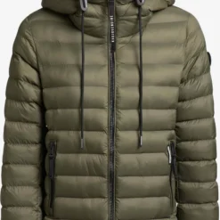 Khujo Winterjacken Winterjacke Lovina Shine Frauen Khaki