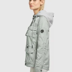 Khujo Übergangsjacken Jacke FLAMES Frauen Pastellgrün -Khujo Verkaufsshop e98ad535aa3e2e46580989850b621c3d scaled