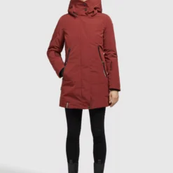 Khujo Winterjacken Jacke Viona 3 Frauen Rostrot -Khujo Verkaufsshop ef071a5229469557b31ab3558c3a0edb scaled