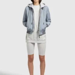 Khujo Übergangsjacken Jacke PERSEE Frauen Hellblau / Grau -Khujo Verkaufsshop f163764246dd5bef8c09afe808984695 scaled