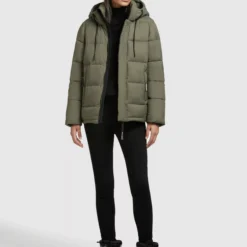 Khujo Winterjacken Jacke Evona Frauen Khaki -Khujo Verkaufsshop f492f81aeca596f08d97909af7219bf5 scaled