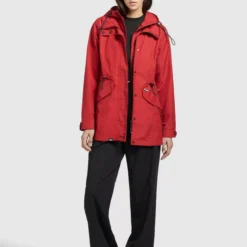 Khujo Parka Übergangsjacke FELINA Frauen Rot -Khujo Verkaufsshop fa946f692e98f8daa0a9caf6c18ee627 scaled