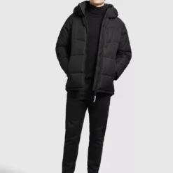 Khujo Winterjacken Jacke Croon Männer Schwarz -Khujo Verkaufsshop fb9aba149d51252ade19115f85641b06 scaled